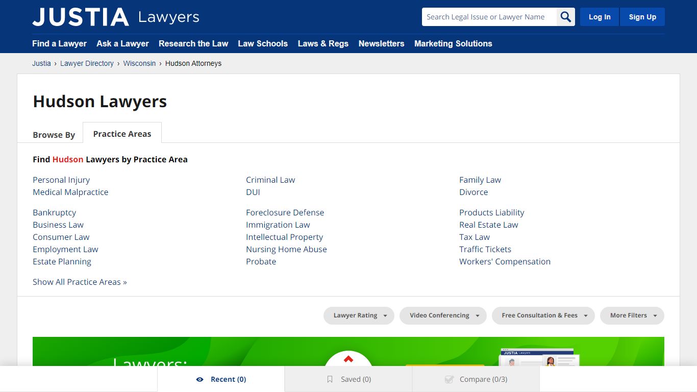 Hudson Lawyers - Compare Top Attorneys in Hudson, Wisconsin - Justia