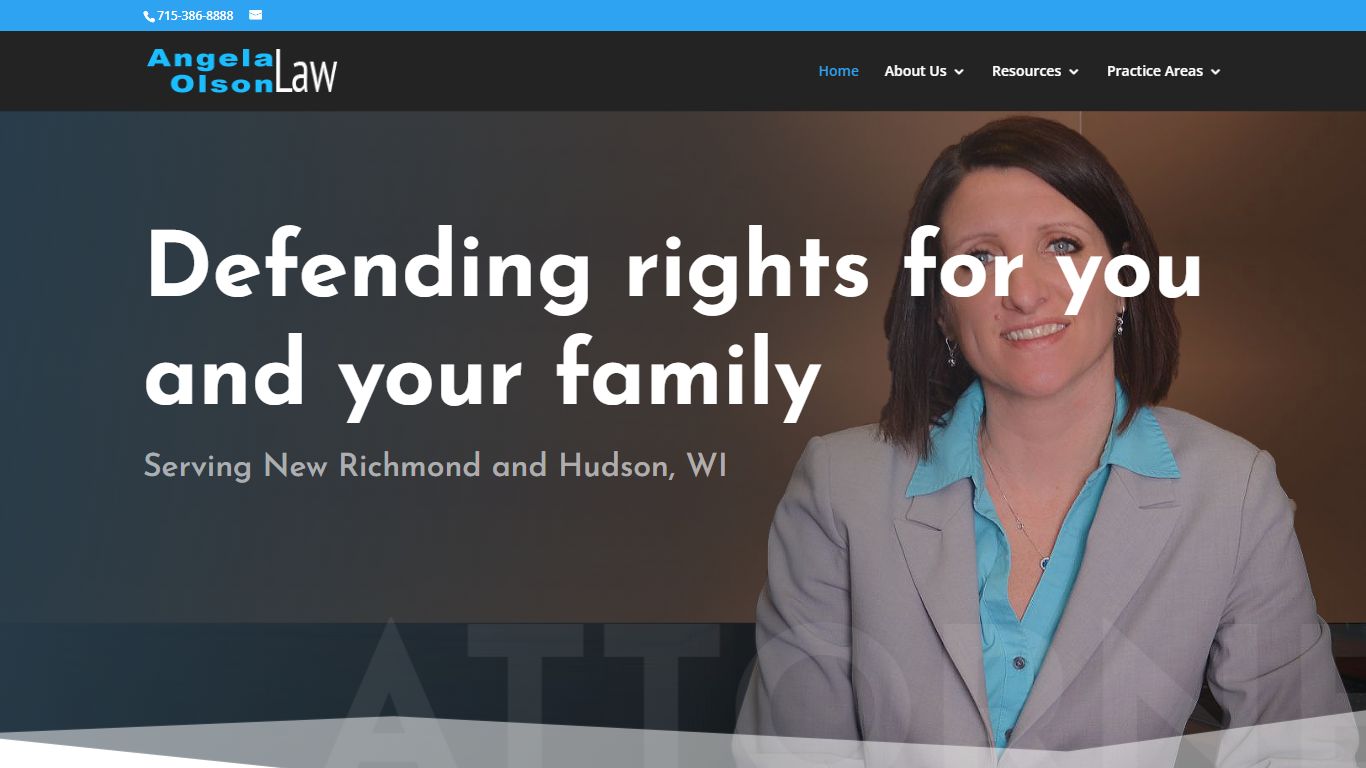 Hudson, WI Attorney - Angela Olson Law